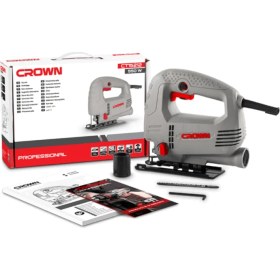 Resim Crown Dekupaj Testere 550 W CT15212 Dekupaj Testere Ucu ve Profesyonel Dekupaj Testere Makinası 