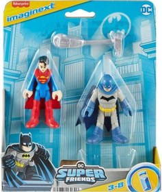 Resim Imaginext Dc Super Friends Figürler Batman Supergırl Hml09 