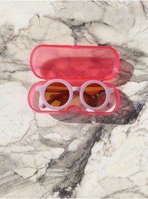 Resim STAOOM Uv 400 Korumalı Çoçuk Gözlüğü Ve Gözlük Kutusu Rose Gold 