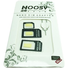 Resim Firsat Ayi Noosy Nano Sim Kart Dönüştürücü Aaparatı Ve Iğnesi 