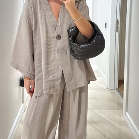 Resim Batılı Kadınlar için Düz Renk Uzun Kollu Takım 