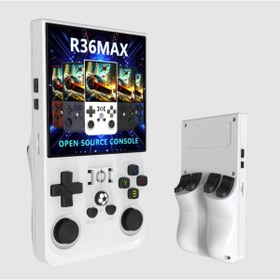 Resim Ozmik R36 Max Oyun konsolu 4 inç ekran 64G PSP Retro klasik taşınabilir 