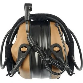 Resim Opsmen Earmor M32 Plus Kahverengi (Coyote Brown) Elektronik Atış Kulaklığı 