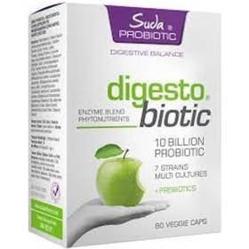 Resim Suda Probiotic Digesto Biotic 60 Bitkisel Kapsül 
