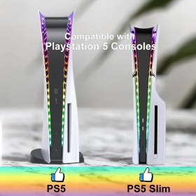 Resim Braventa Collection Gamsurfıng 5/ps5 Ince Için Işık Şeridi, 358 Dıy Modu Ps5 Işık Için 7 Rgb Renk, Rgb Şerit Işık Kiti Ç 