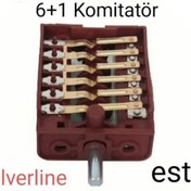 Resim Silverline Uyumlu Model Slv 240 Fırın Komitatör Kademe Anahtarı Şalter - 509587975 
