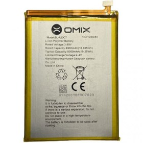 Resim Omix X400 Pil Batarya 5000 Mah Bl-a20ct 