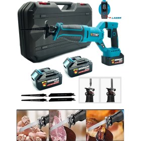 Resim Germany Style 180 Derece Döner Şarjlı Kömürsüz Motor Lazerli Kemik Kesme Tilki Kuyruğu Testere 