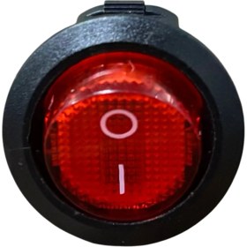 Resim Universal Kırmızı Işıklı Yuvarlak Düğme 0-1 05-Ym5 1 Adet Fiyatı 