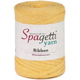 Resim Spagettiyarn Soft Sarı Ribbon Ip 