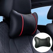 Resim 2 Adet Evrensel Araba Mikrofiber Otomobil Gazlı Buz Baş Yastığı Boyun Yastığı Araba Boyun Yastığı Yastık Araba Aksesuarları 
