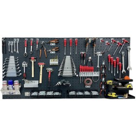 Resim Bodur Profesyonel Delikli Takım Asma Panosu Set No: 01 - (Panolar Dahil) 