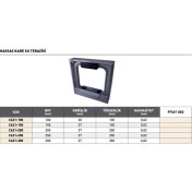 Resim Fett 250X37MM Pld Hassas Kare Su Terazisi 