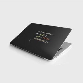 Resim Laptop Sticker Notebook Kaplama Etiketi Life Motto 
