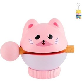 Resim Soulader Ahşap Gece Lambası Dekoratif Aydınlatma Balık Figürlü Çocuk Odası Yatak Başı Aplik Led Işıklı Hediye Pembe 