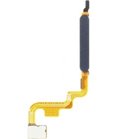 Resim Xiaomi Uyumlu Redmi Note 11S Parmak İzi Okuyucu Flex 2201117SG 2201117SI 2201117SY 2201117SL - Siyah 