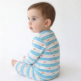 Resim 1.0 Tog Little Fish Çizgili Uyku Tulumu - 2-3 Yaş 