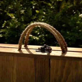 Resim Mena Rise Katlanır Kamp, Piknik ve Bahçe Masası 75X180 cm - Ceviz Renk 