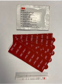 Resim 3m Aksiyon Kamerası Yapıştırma 5 Adet Bant 10 CM 3.5 CM 