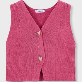 Resim MAYORAL Kız Çocuk Merserize Yelek Pembe 