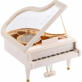 Resim Piyano Dans Eden Balerin Müzik Kutusu 