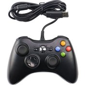 Resim Microsoft Xbox 360 Kablolu Oyun Kolu Gamepad PC Uyumlu 