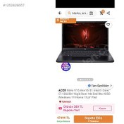 Resim Acer Nitro 5 32/1 Tb Rtx 4060 Ddr 5 Kapali Kutu 