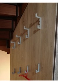 Resim Opencart Ceket Kancası / Kıyafet Kancası / Kleiderhaken Sadece Plastik Aparattır 