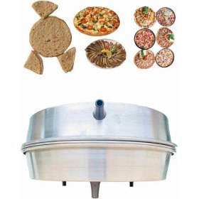 Resim Elektrikli Tandır ve Çok Amaçlı Pişirici ile Ekmek, Pizza, Lahmacun ve Gözleme 