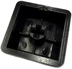 Resim SPELT Yazısız Sade Mekanik Klavye Yedek Tuş Kapağı Siyah Dummy Keycap Tekli 