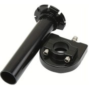 Resim Cloudstore Siyah 22mm Cnc Alüminyum Çok Renkli Gaz Kumanda Tutamacı - Motosiklet Scooter Dayanıklı Kavrama 