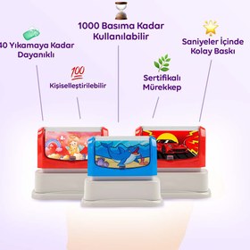 Resim Şimşek Koşucu Tasarımlı Kişiye Özel Kıyafet Kaşesi 