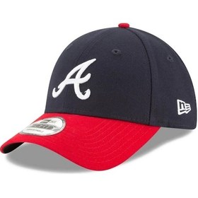 Resim New Era Şapka - The League 9Forty Atlanta Braves Lacivert/Kırmızı 
