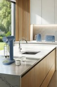 Resim Smeg Kahve Makinesi & Toaster & Kettle & Soda Makinesi Koleksiyonu Storm Blue® Edition 