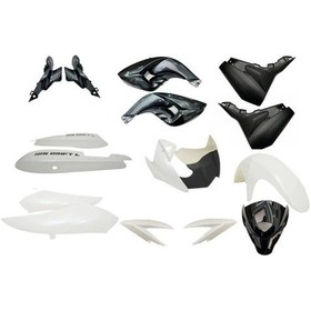 Resim Mondial Drift 125l Kaporta Seti Beyaz 