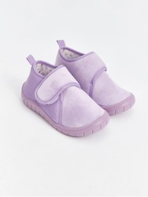 Resim LC Waikiki LCW STEPS Lila Cırt Cırtlı Kız Çocuk Panduf 