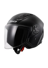 Resim LS2 Airflow 2 Siyah Açık Motosiklet Kaskı 