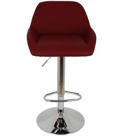 Resim Bürocci Texas Bar Taburesi - Kahverengi Deri - 9506S0121 Çok Renkli 