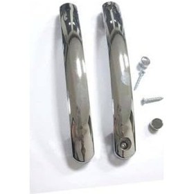 Resim Krom Duşakabin Tutamağı, Metal, Ubm-s101 Model, Banyo İçin A.Ağaç 