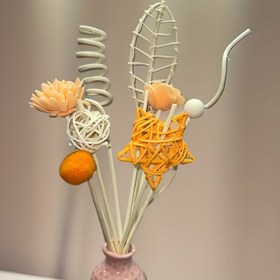 Resim 10 adet Çeşit Kokulu Çubuklu Difüzör Çubuğu - Yangın Yok Ev Kokusu Çözümü, DIY Kombinasyon Paketi Ev Dekoru İçin, Çiçek, Limon ve Daha Fazla Kokulu Yağlar İçerir 