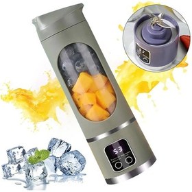 Resim 450ml Shaken Take Kişisel Smoothie Taşınabilir Blender Meyve Sıkacağı Şarjlı Yeşil 3731 