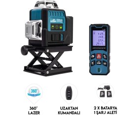 Resim Dawreek Lazer Terazi + Lazer Metre & Tripot MK12 