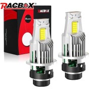 Resim 100w D2s D4s Led Araba Far Ampulü Hıd D2r Canbus Canbus Doğrudan Değiştirme 6000k White Büyük Britanya 1 ADET 