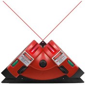 Resim Yuntech01 Kiremit Montajı İçin 90 Derece Doğru Açı Lazer Seviyesi - Yüksek Hassasiyetli Dikey/yatay Lazer Aracı Kırmızı Lazer + 4 Adet Aa Pil 