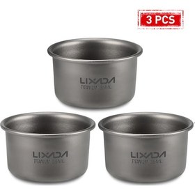 Resim Ranyeek 35ml Mini Titanyum Çay Bardağı - Hafif, Paslanmaz Ve Taşınabilir Kamp & Ofis Aksesuarı Çok Renkli 