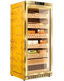 Resim Raching Cigar Cabinet Raching Elektronik Puro Dolabı Gold Mon1800a 