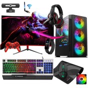 Resim Gamepage Viper X60 I5-3470 16gb 120gb 500gb Rx550 4gb 23.8" Curved Oyuncu Masaüstü Bilgisayarı 