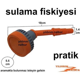 Resim Bahçe Sulama Fiskiyesi Pratik Model Hortum Ucu Sulama Aparatı 