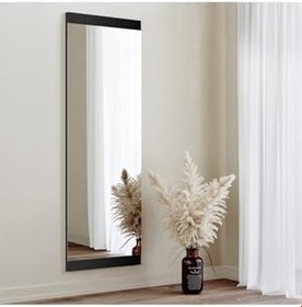 Resim Neostill Boy Aynası Dekoratif Basic Siyah 40X120 