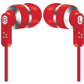 Resim Rba aksesuar Zore ER02 3.5mm Kulaklık - Kırmızı 